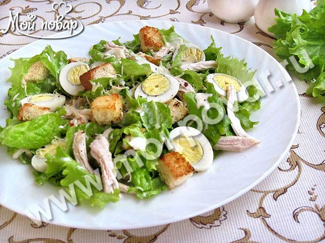 Салат с креветками и перепелиными яйцами — рецепт с фото пошагово